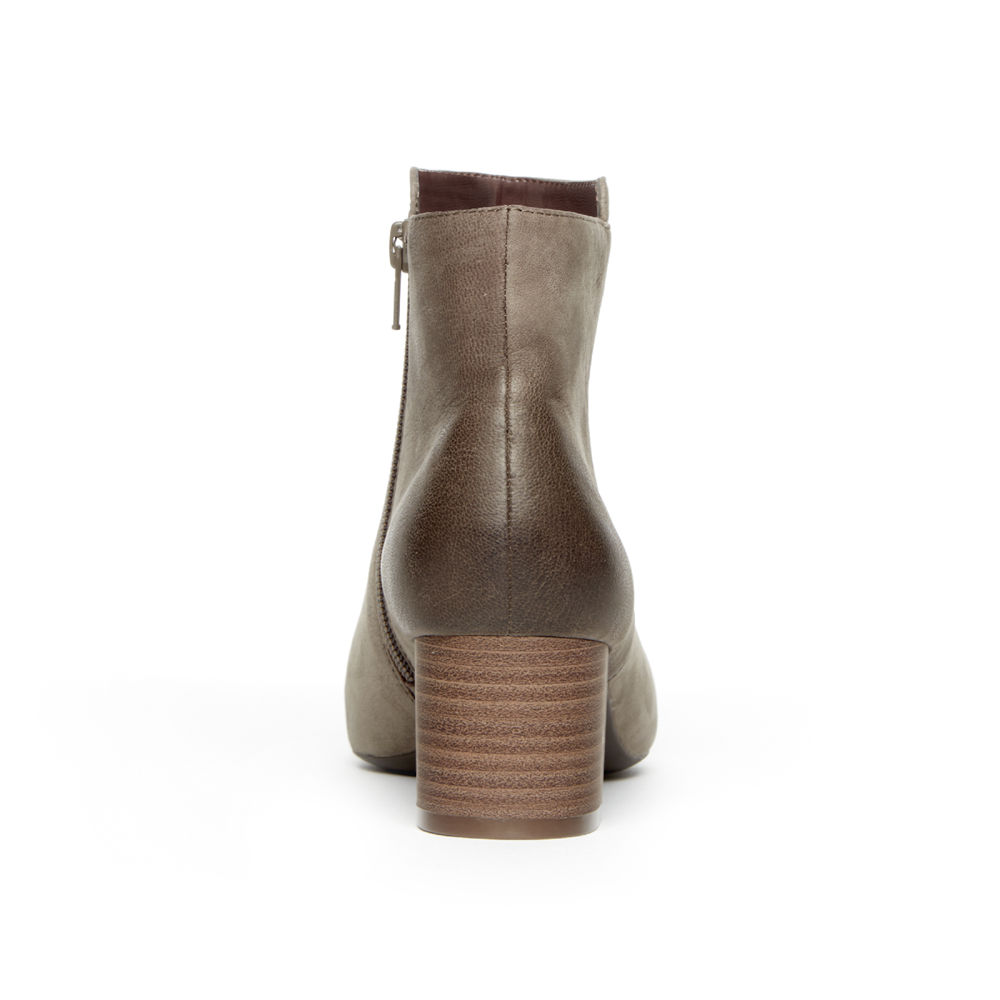 Booties Rockport Mulher Verde Oliva - Caden - 47805JPMD